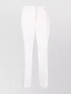 P.a.r.o.s.h . High-waist Tailored Cropped Trousers In White