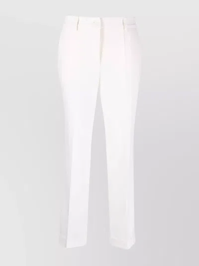 P.A.R.O.S.H HIGH-WAIST TAILORED CROPPED TROUSERS