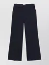 P.a.r.o.s.h High Waist Wide-leg Cotton Trousers
