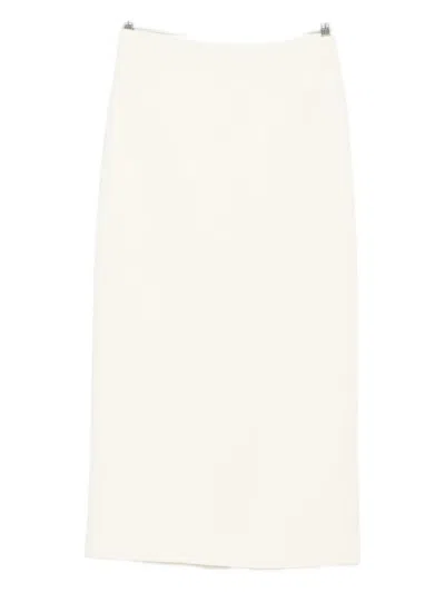 P.a.r.o.s.h High-waisted Midi Skirt In Red