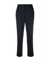 P.a.r.o.s.h Cotton Trousers In Black