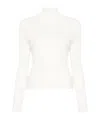 P.a.r.o.s.h Cut-our Roll-neck Jumper In White