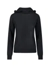 P.a.r.o.s.h Parosh Linfa Knitted Hoodie In Black