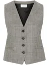 P.a.r.o.s.h Houndstooth-pattern Waistcoat