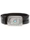 P.a.r.o.s.h Interwoven Buckle-fastening Belt In Braun