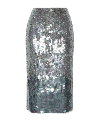 P.A.R.O.S.H P.A.R.O.S.H. MIDI SKIRT WITH SEQUINS