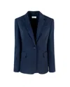 P.a.r.o.s.h P. A.r. O.s. H. Woman Blazer Midnight Blue Size M Polyester In Blue
