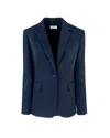 P.a.r.o.s.h P. A.r. O.s. H. Woman Blazer Midnight Blue Size M Polyester In Blue