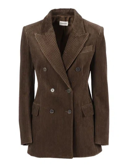 P.a.r.o.s.h . Jacket In Brown