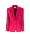 P.a.r.o.s.h Fuchsia Cady Blazer In Pink