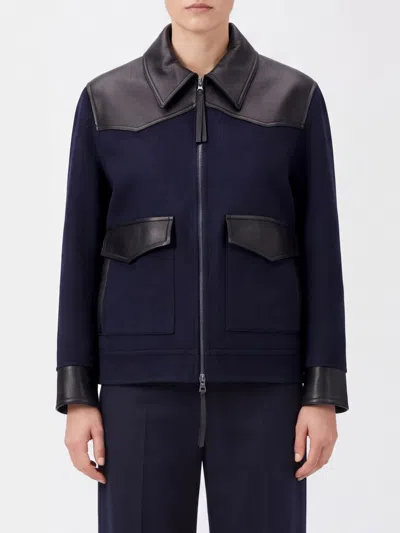 P.a.r.o.s.h Parosh Jacket Woman Color Blue