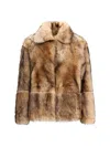 P.a.r.o.s.h P. A.r. O.s. H. Reversible Sheepskin In Brown