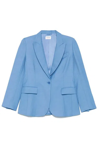 P.a.r.o.s.h Parosh Jackets Clear Blue
