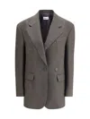 P.a.r.o.s.h P. A.r. O.s. H. Liliuxy24 Blazer Jacket In Gray