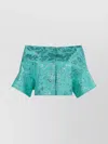P.a.r.o.s.h Parosh Floral Jacquard Fabric Blouse