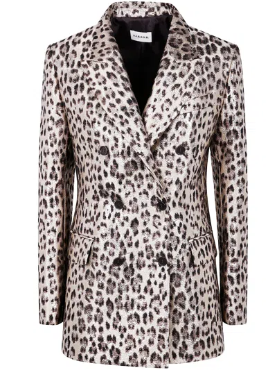 P.A.R.O.S.H PAROSH JACQUARD LUREX JACKET