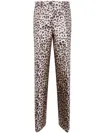 P.a.r.o.s.h Parosh Jacquard Lurex Trousers In White
