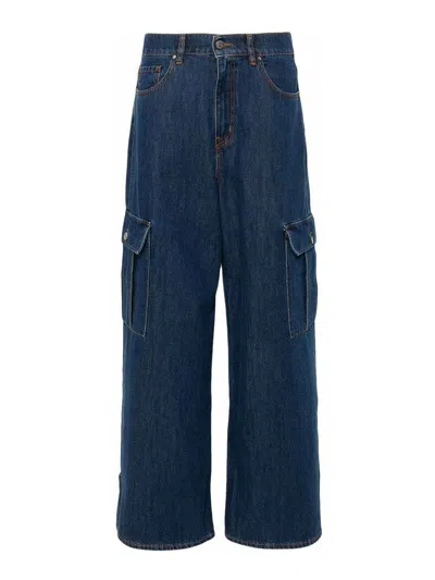P.A.R.O.S.H JEANS BOOT-CUT - AZUL