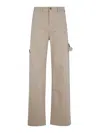 P.a.r.o.s.h Hammer-loop Cargo Pants In Nude & Neutrals