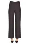P.a.r.o.s.h Jersey Trousers In Dark Brown