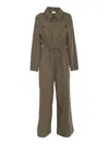 P.a.r.o.s.h Jumpsuit In Verde Oliva