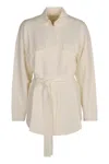 P.a.r.o.s.h Knit Shirt With Belt