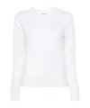 P.a.r.o.s.h Wool-silk-blend Jumper In White