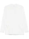 P.a.r.o.s.h Knitted Jacket In 白色