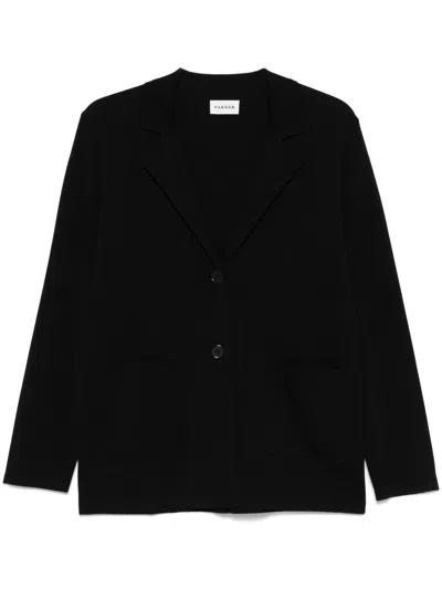 P.a.r.o.s.h Gestrickte Jacke In Schwarz