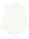 P.a.r.o.s.h Knitted Shirt In White