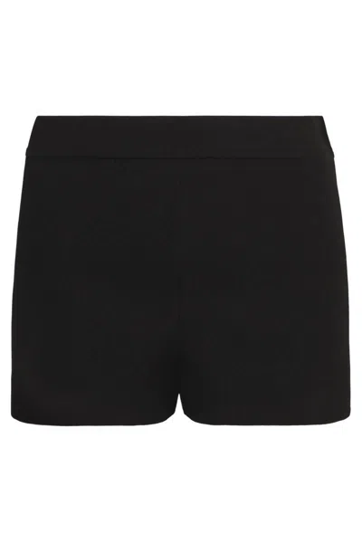 P.a.r.o.s.h . Knitted Shorts In Black