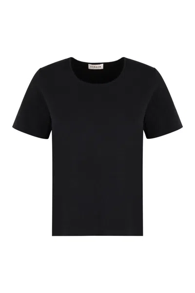 P.a.r.o.s.h Knitted T-shirt In Black
