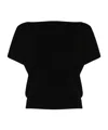 P.a.r.o.s.h Knitted Top In Black