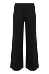 P.a.r.o.s.h Black Relaxed Pants With Drawstring In Black
