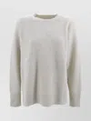 P.a.r.o.s.h Knitwear With Soft Texture And Raglan Sleeves In Gray