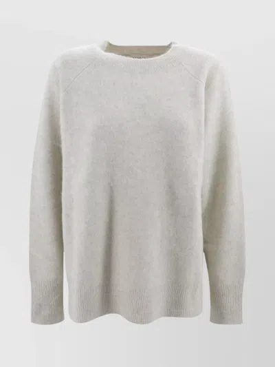 P.a.r.o.s.h Knitwear With Soft Texture And Raglan Sleeves In Gray
