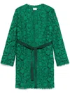 P.a.r.o.s.h Lace Coat In Green