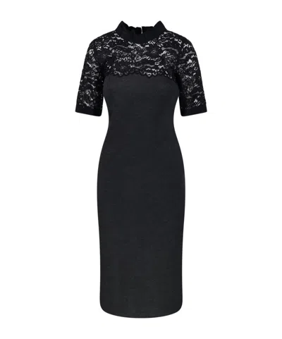 P.A.R.O.S.H LACE STITCHING DRESS