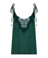 P.a.r.o.s.h . Lace Top In Green