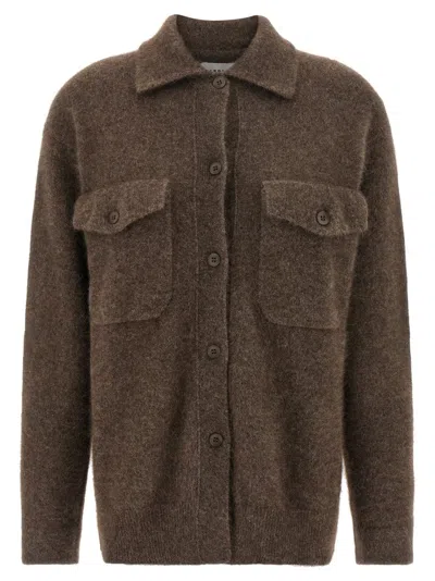 P.a.r.o.s.h 'lacoon' Cardigan In Brown
