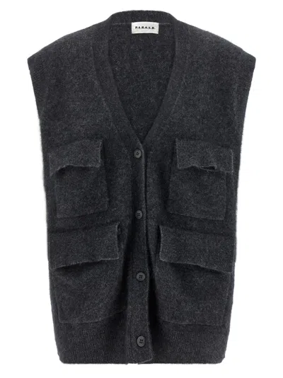 P.a.r.o.s.h . 'lacoon' Vest In Gray