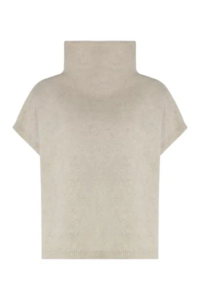 P.A.R.O.S.H LACOON WOOL TURTLENECK SWEATER