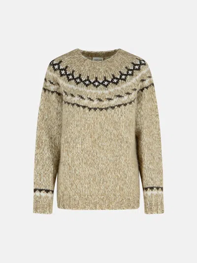 P.a.r.o.s.h 'laila' Beige Alpaca Blend Sweater