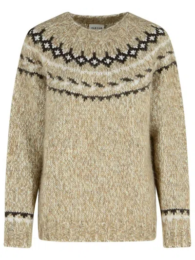 P.a.r.o.s.h . 'laila' Beige Alpaca Blend Sweater
