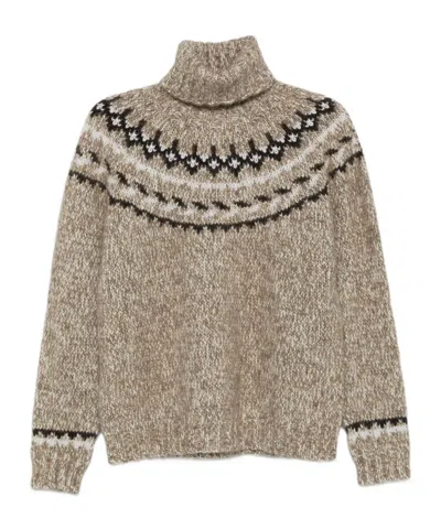 P.A.R.O.S.H LAILA HIGH-NECK SWEATER