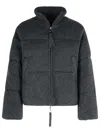 P.a.r.o.s.h . Reversible Knit Down Jacket In Grey