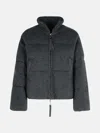 P.a.r.o.s.h 'last' Grey Wool Blend Down Jacket In Grey