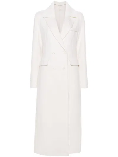 P.a.r.o.s.h Leak Coat In White