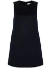 P.a.r.o.s.h P. A.r. O.s. H. Woman Mini Dress Black Size S Polyester, Elastane In Blue
