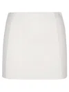 P.a.r.o.s.h Leak Mini Skirt In Panna